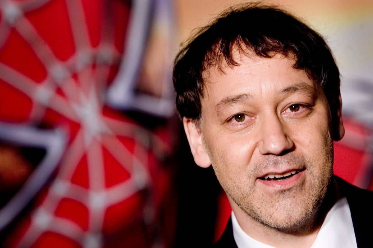 Director Sam Raimi attends the premiere of 'Spider-Man 3' in Rome.