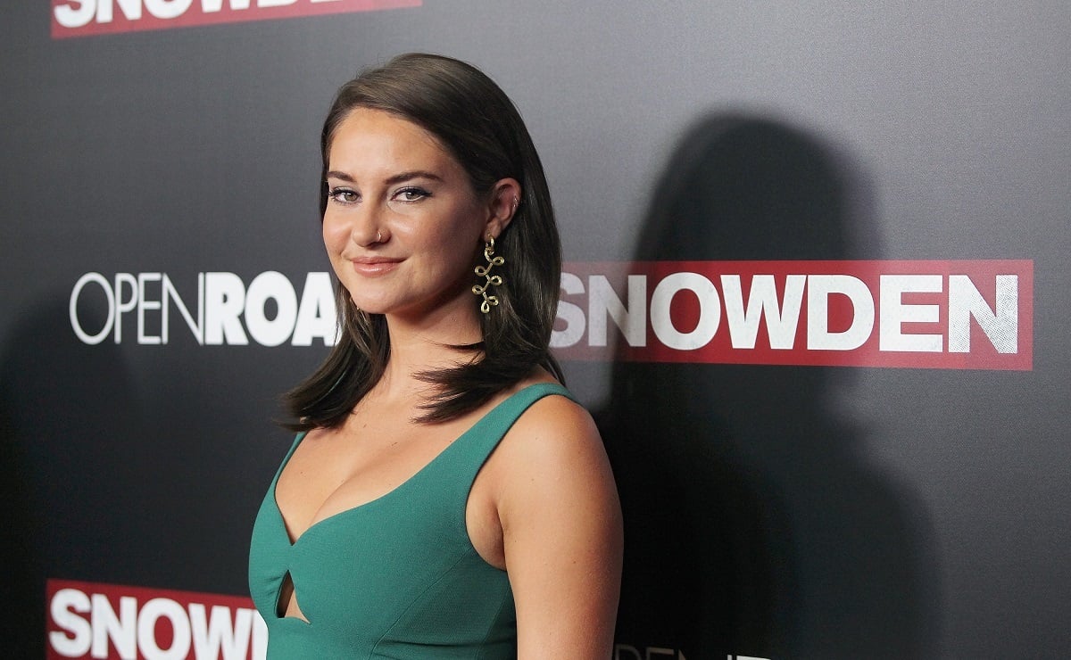 Shailene Woodley attends the 'Snowden' New York premiere on September 13, 2016.