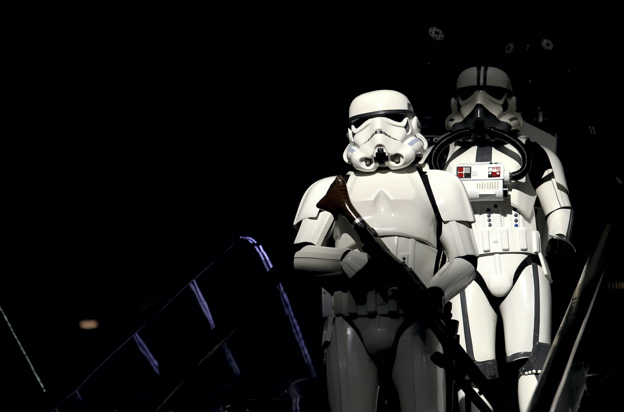 Stormtroopers from 'Star Wars' 