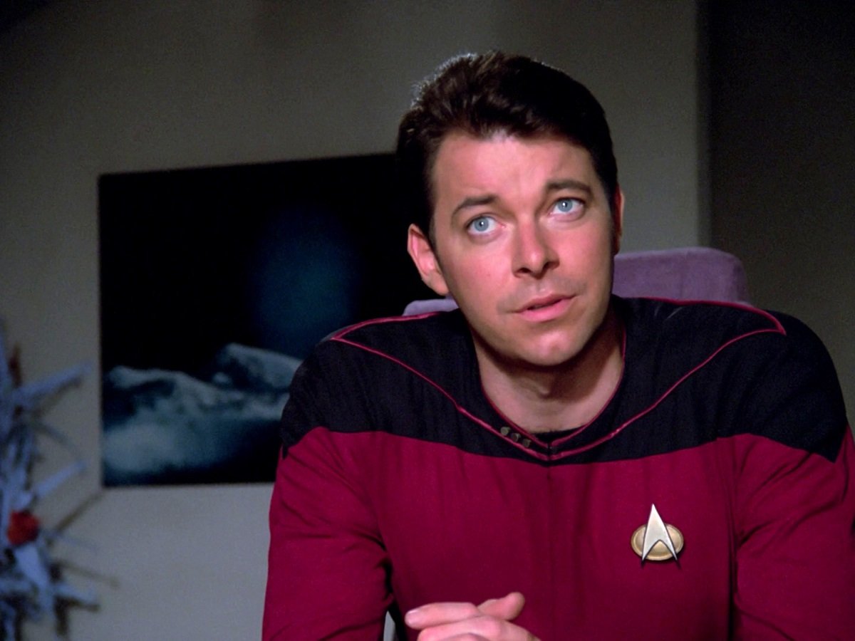 Jonathan Frakes as Commander Will Riker in 'Star Trek: The Next Generation'