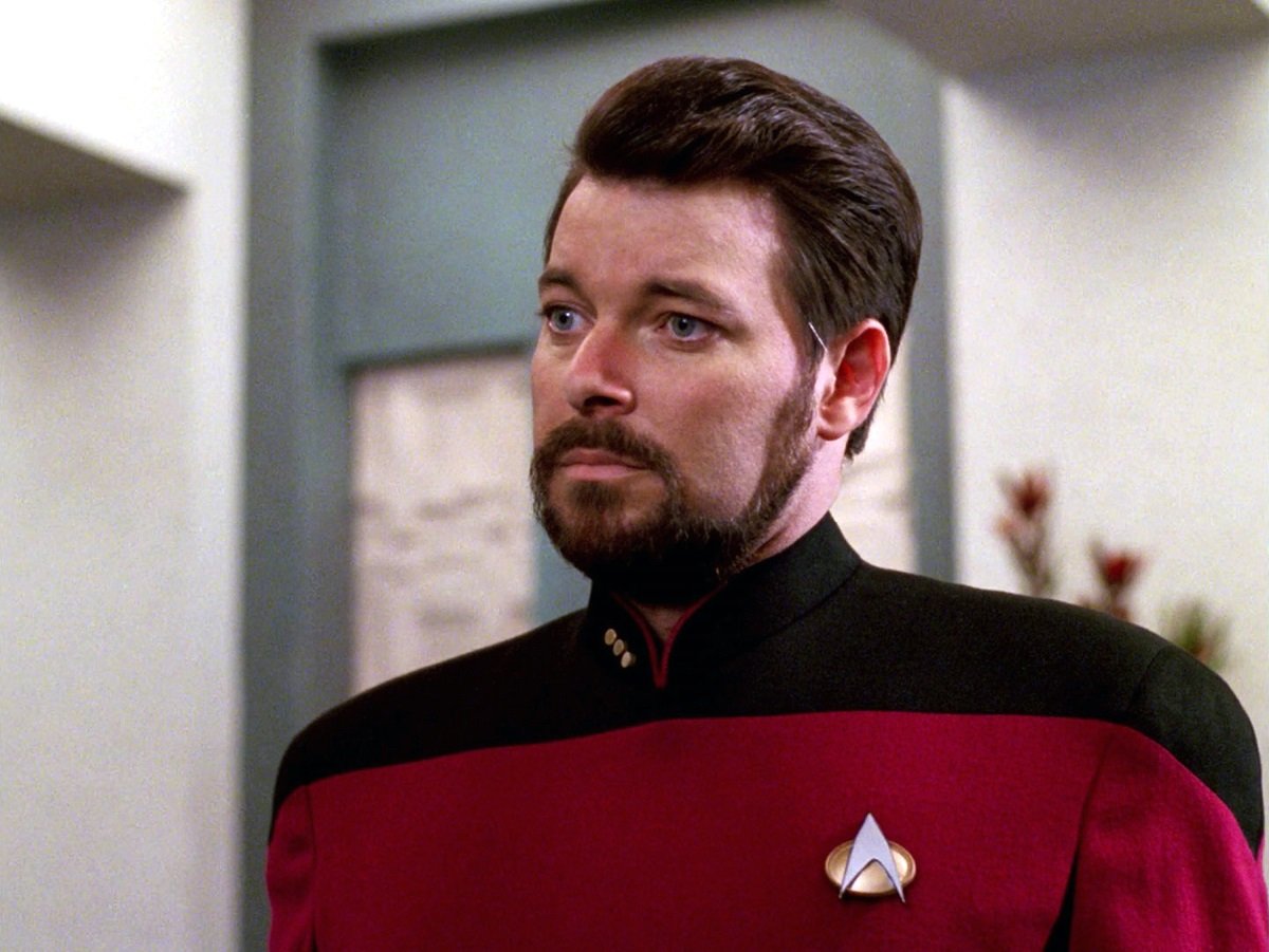 Star Trek The Next Generation star Jonathan Frakes as Will Riker