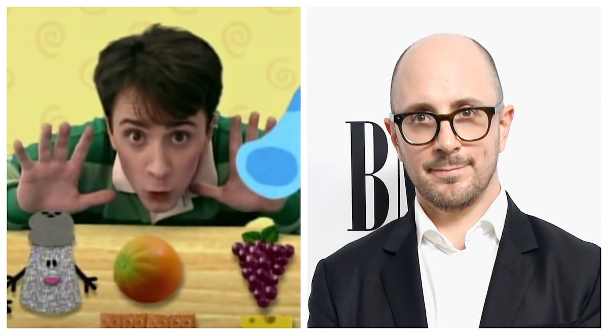 Steve Burns now and then