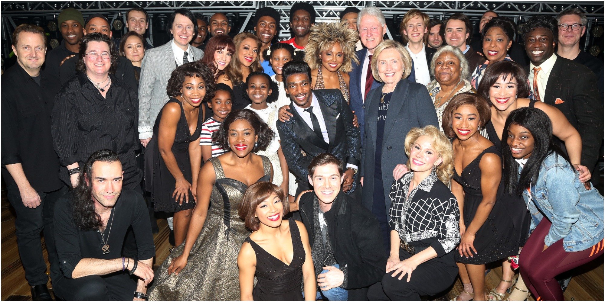 The Broadway cast of "Tina: The Tina Turner Musical."