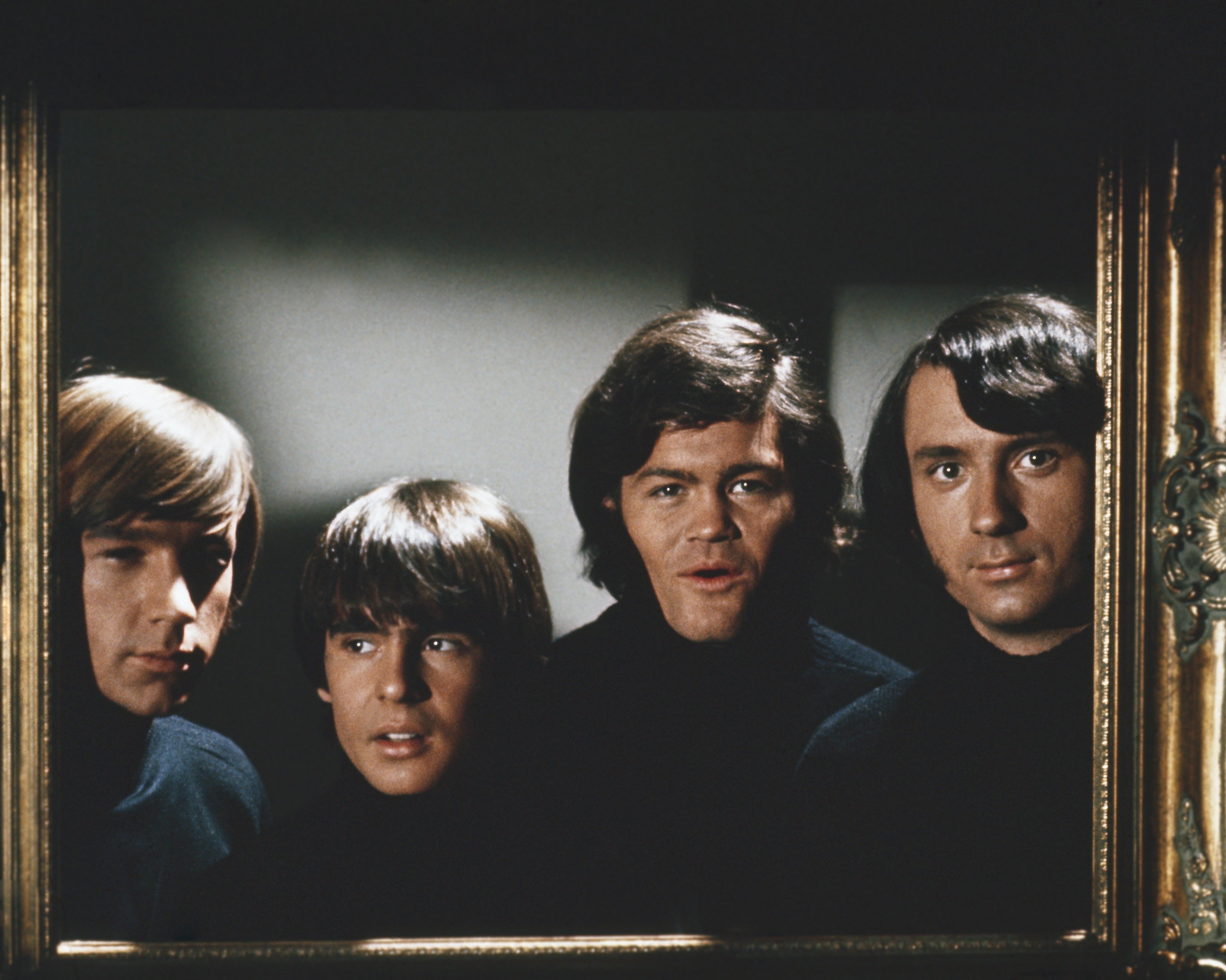 The Monkees' Peter Tork, Davy Jones, Micky Dolenz, and Mike Nesmith
