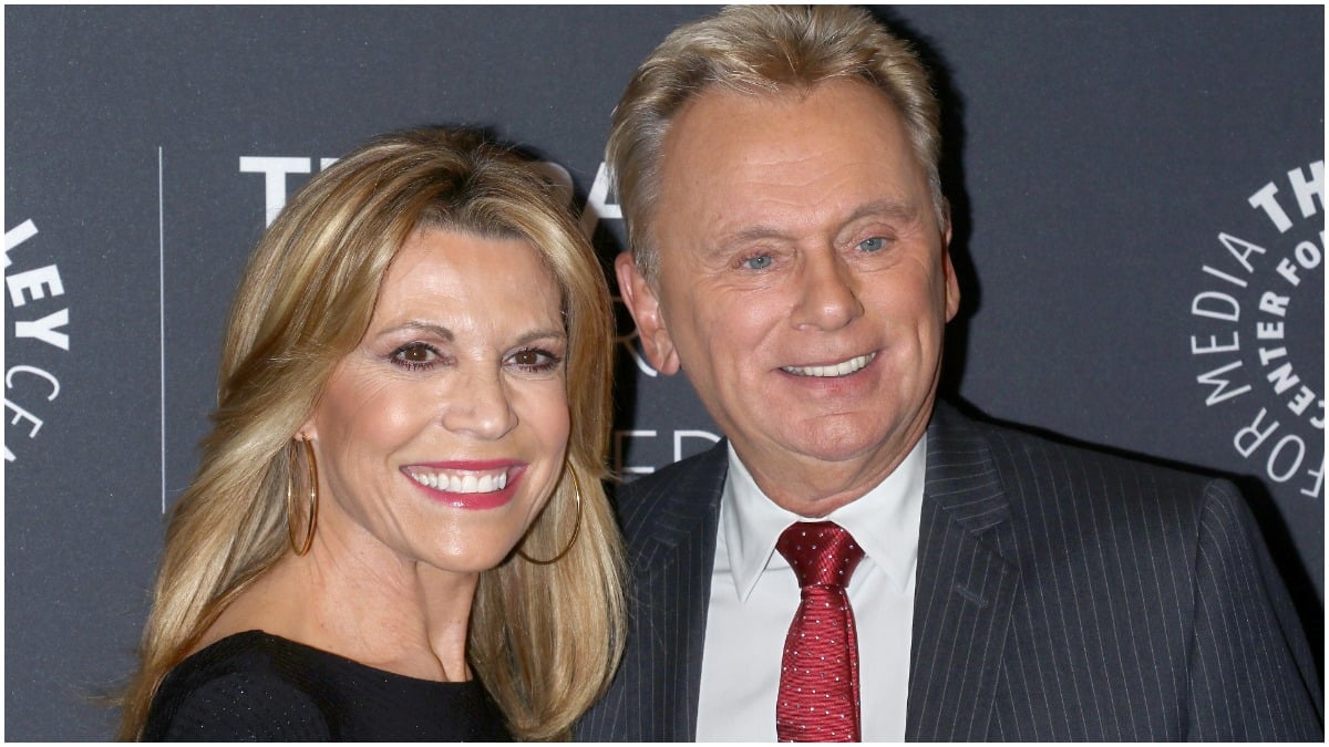 Vanna White and Pat Sajak on the red carpet