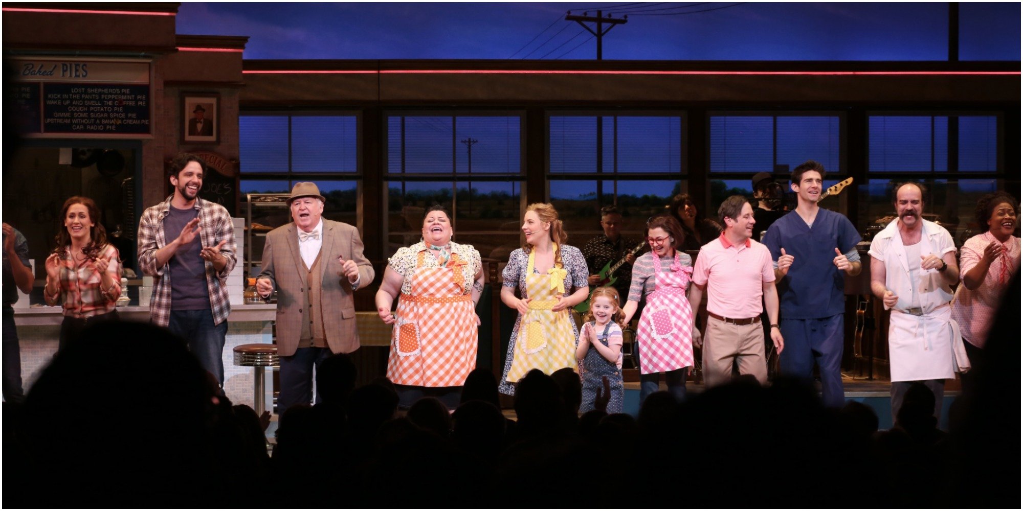 Nick Cordero was honored by the cast of "Waitress" with his own pie upon the musical's Broadway reopen.