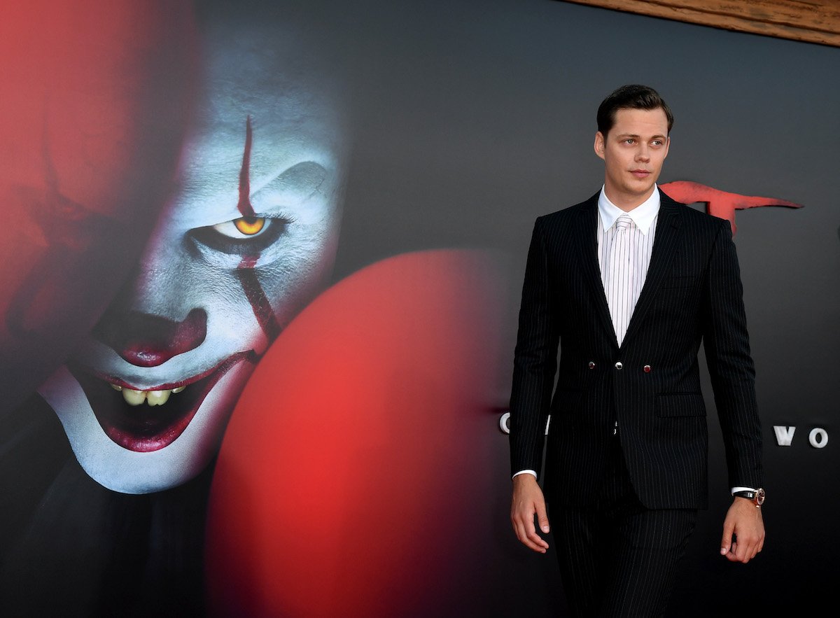 Bill Skarsgård arrives at the premiere of Warner Bros. Pictures" "It Chapter Two.