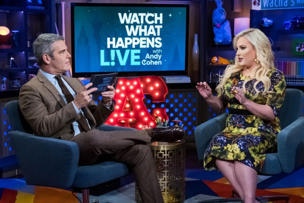 Andy Cohen interviews Meghan McCain on 'Watch What Happens Live'