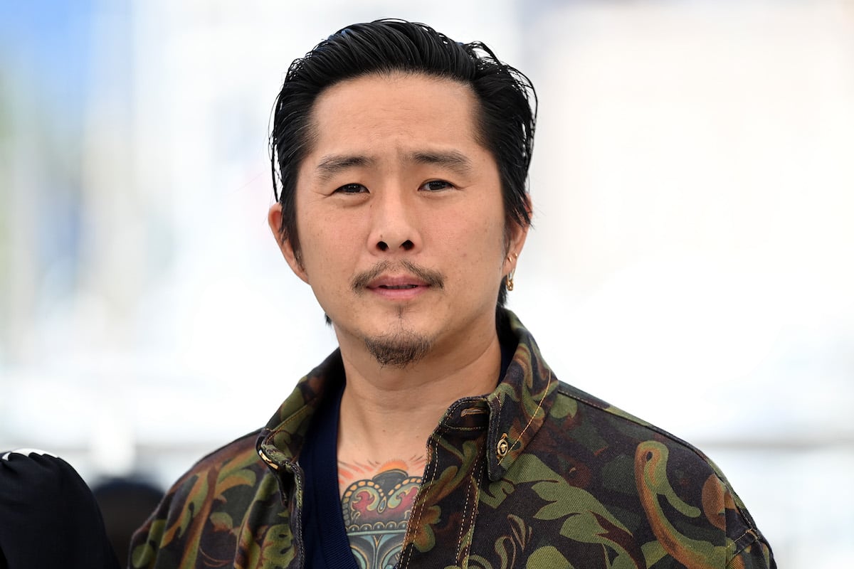 Blue Bayou director Justin Chon at Cannes Film Festival on July 13, 2021, in Cannes, France