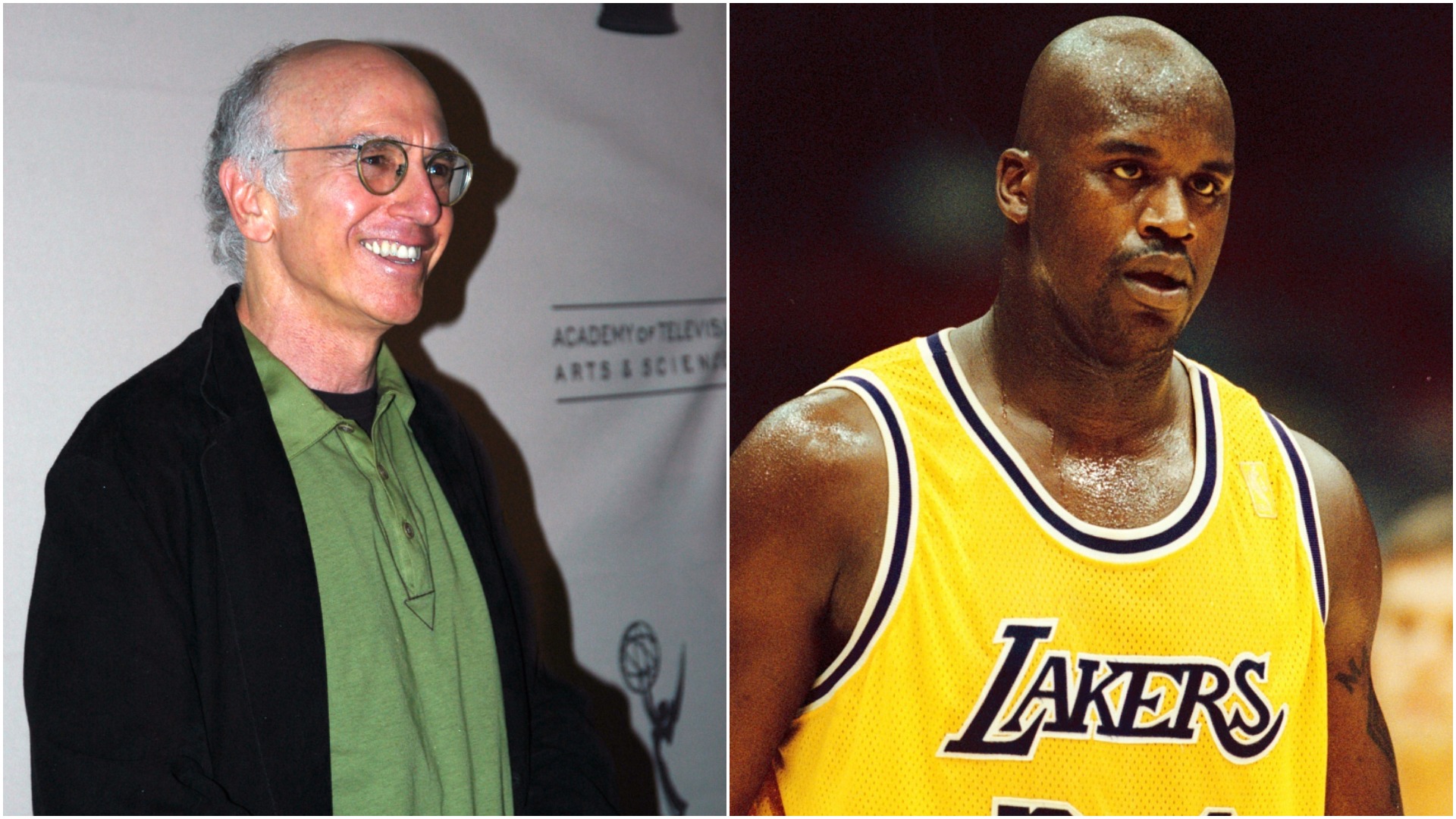Shaq was on Curb Your Enthusiasm Season 2 and Larry David 'tripped' him
