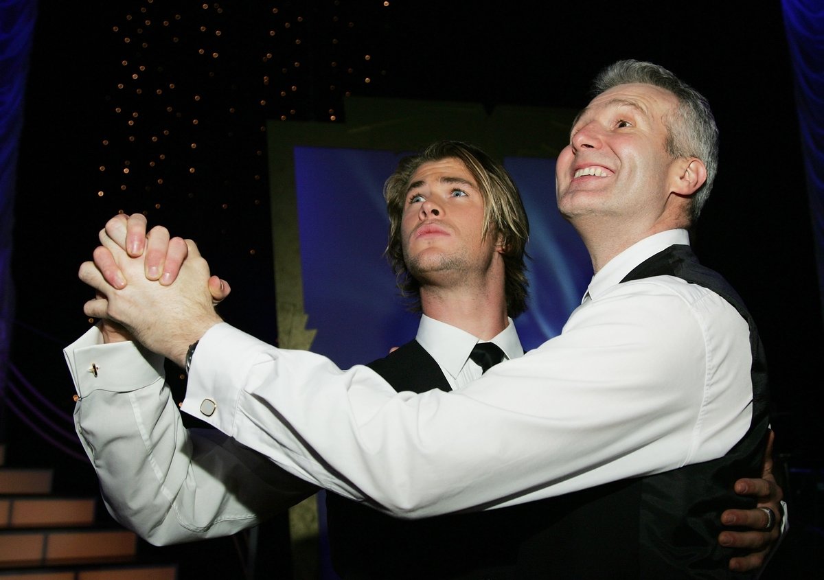 'Dancing with the Stars' Chris Hemsworth and Andrew Gaze (years before he played Thor)