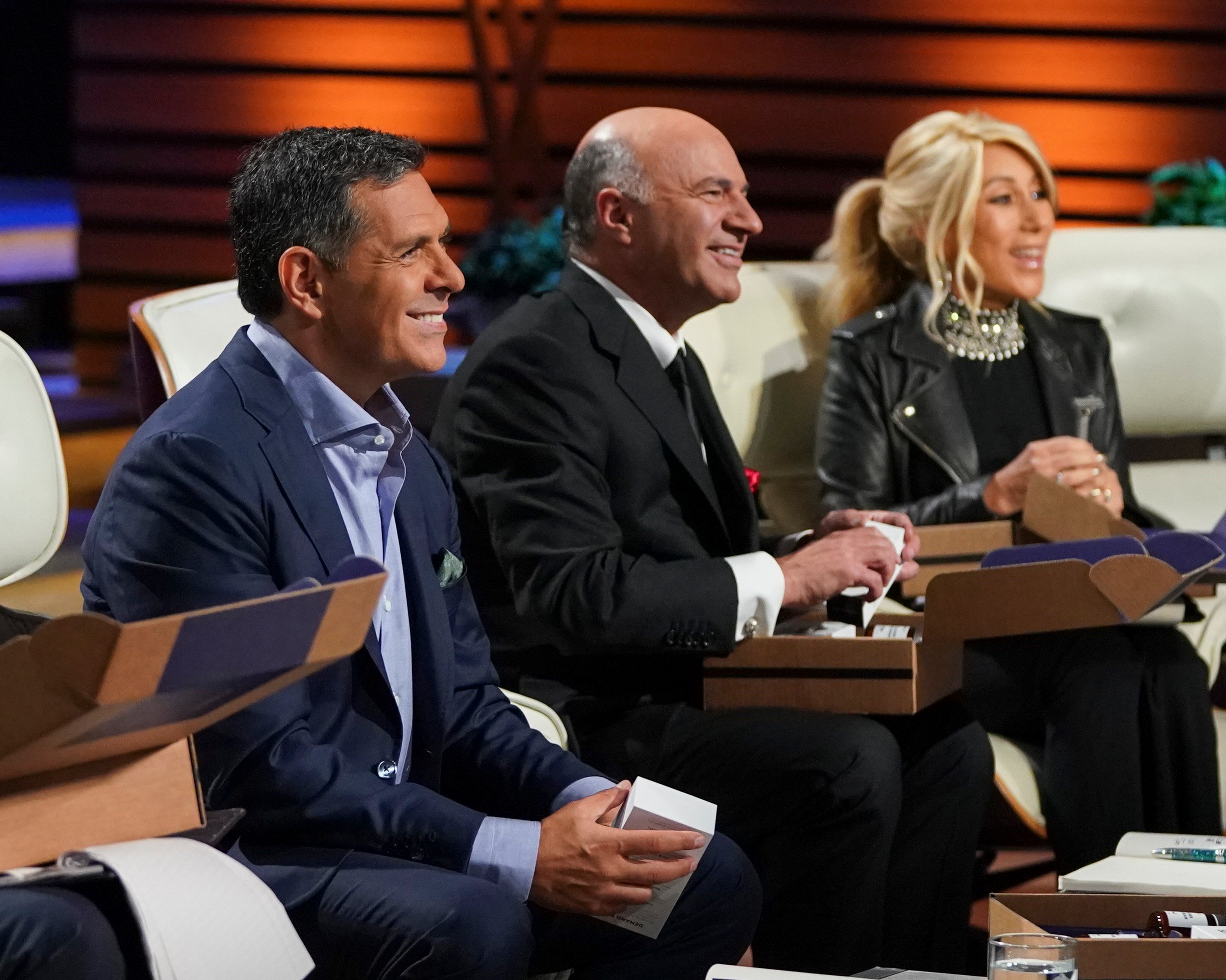 Daniel Lubetzky, Kevin O'Leary, and Lori Greiner of 'Shark Tank'