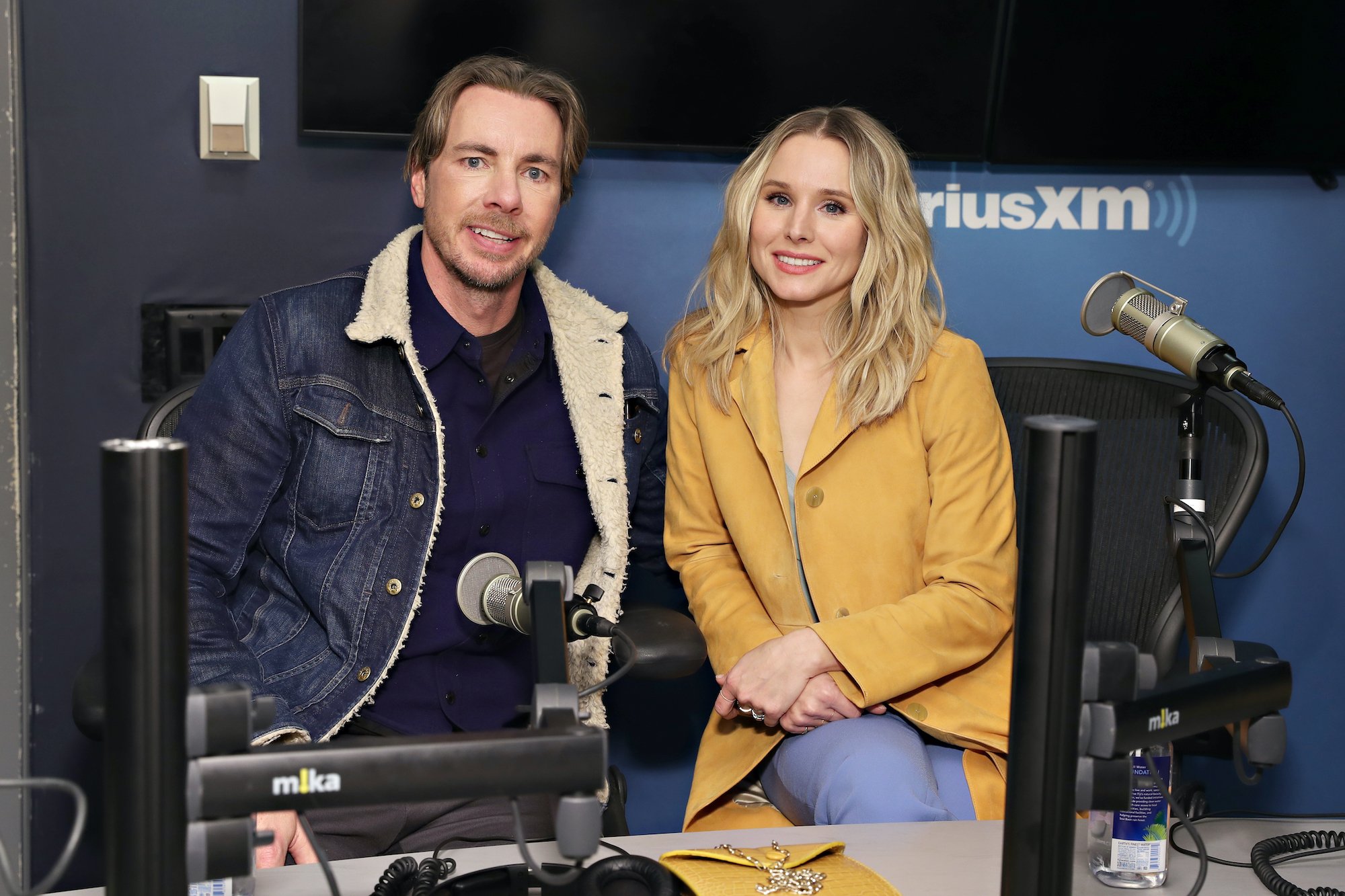 Actors Dax Shepard and Kristen Bell