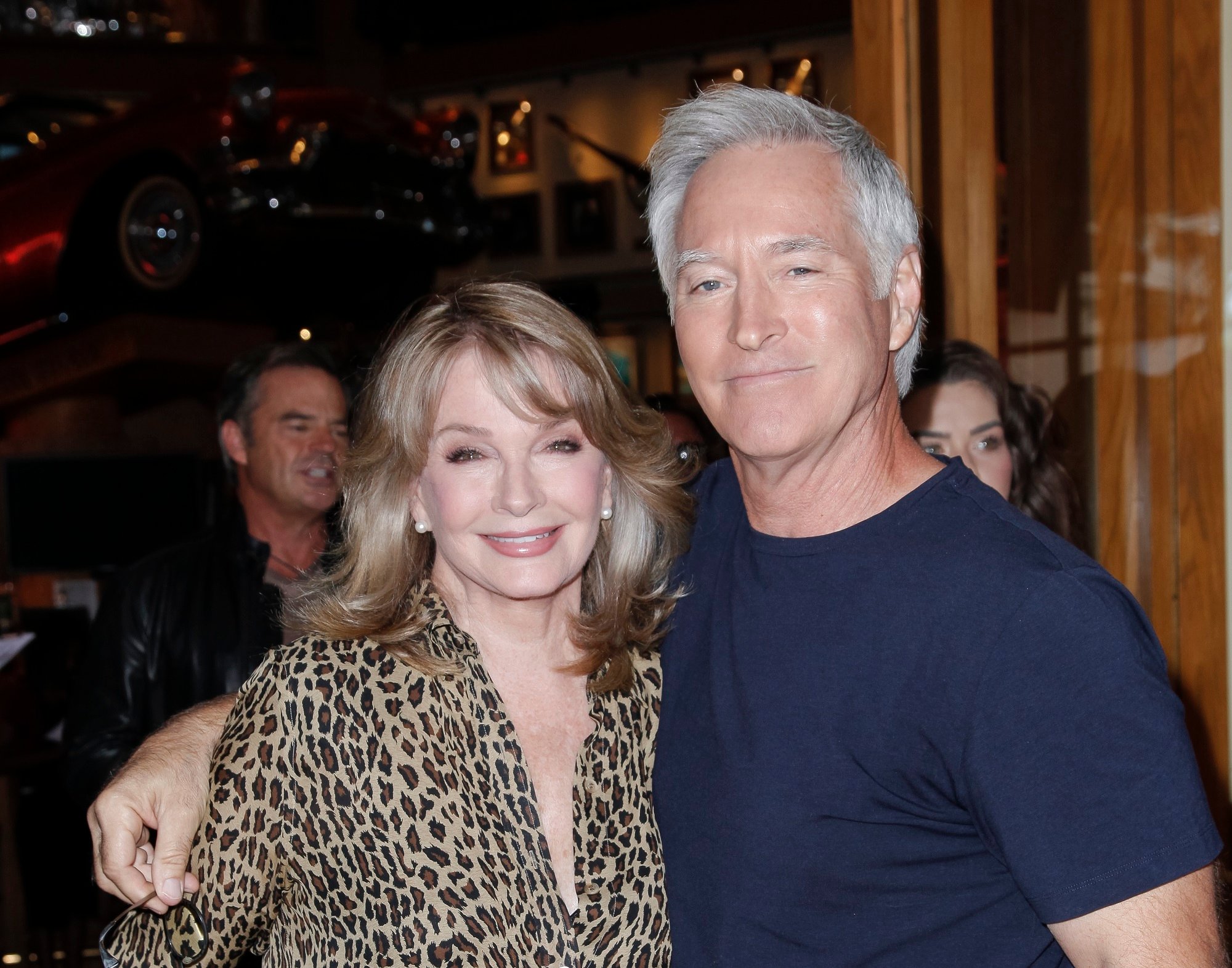 Days of Our Lives spoilers focus on Deidre Hall, pictured here in a leopard shirt