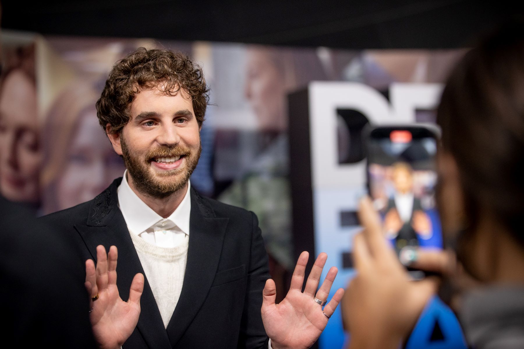 Ben Platt at the 'Dear Evan Hansen' Los Angeles premiere at the Walt Disney Concert Hall