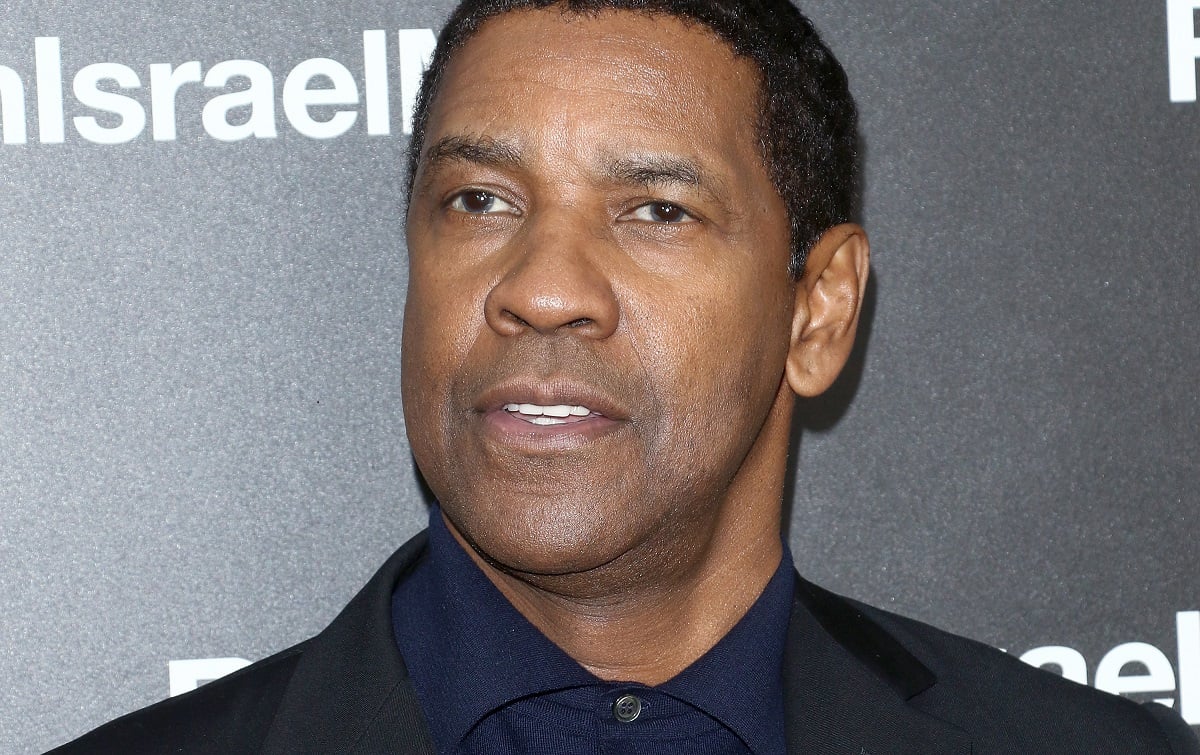 Denzel Washington posing