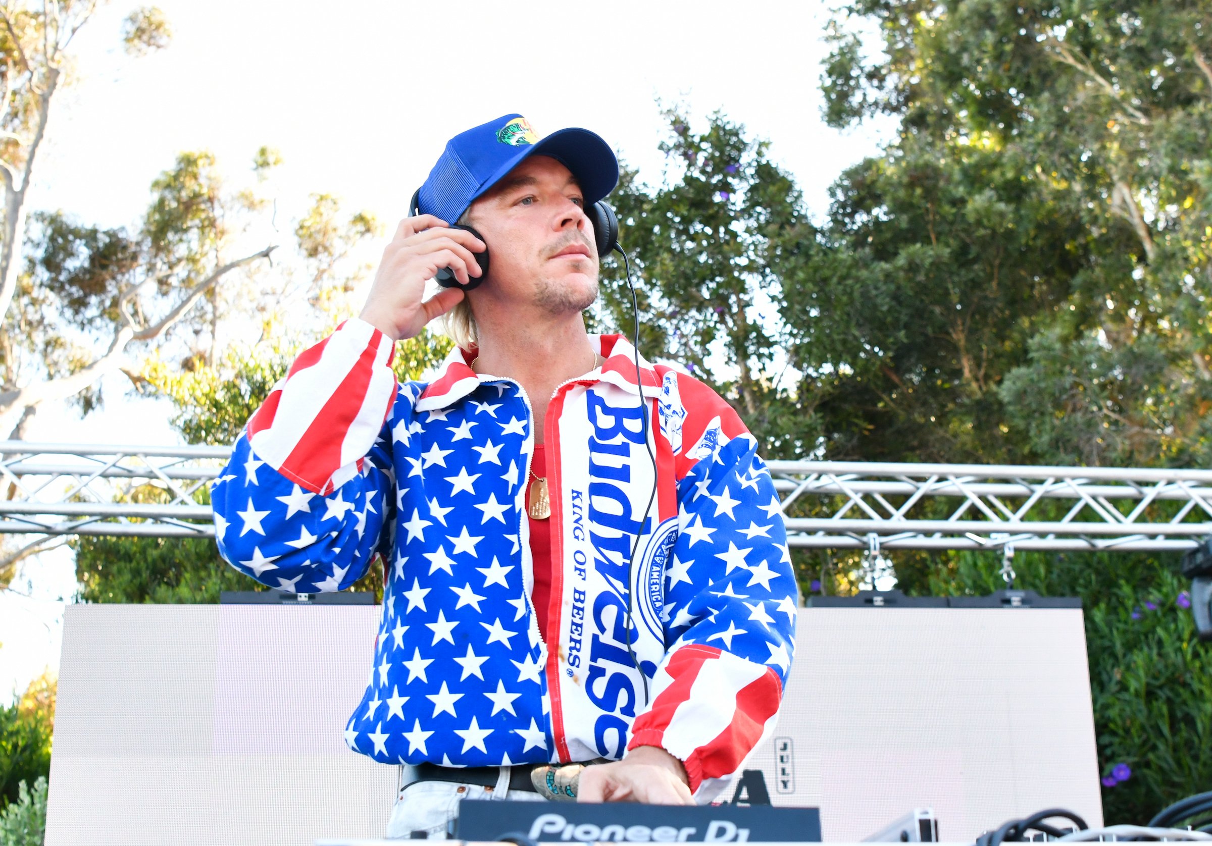 Diplo performs at BigMike's 4th of July Malibu Beach Bonanza on July 04, 2021