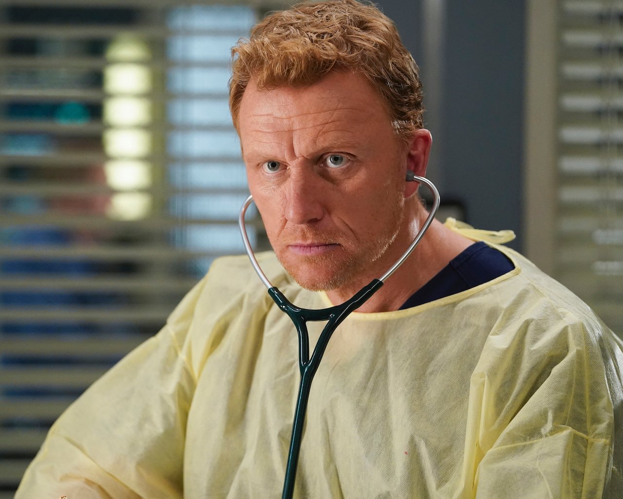 Kevin McKidd as Owen Hunt on 'Grey's Anatomy' is working in the hospital.