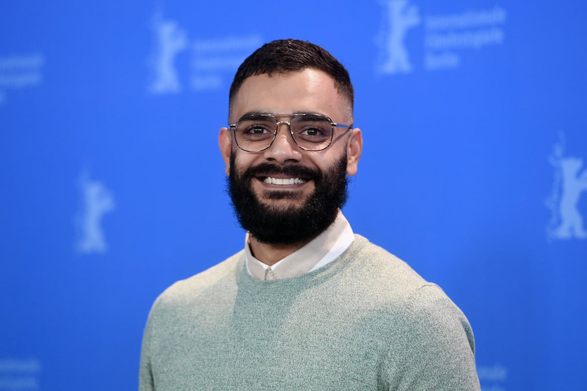 Hamza Haq poses at the "My Salinger Year" photo call during the 70th Berlinale International Film Festival Berlin at Grand Hyatt Hotel on February 20, 2020 in Berlin, Germany.