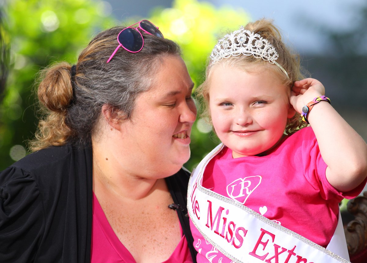 Mama June and Alana "Honey Boo" Thompson from the TLC show 'Here Comes Honey Boo Boo'