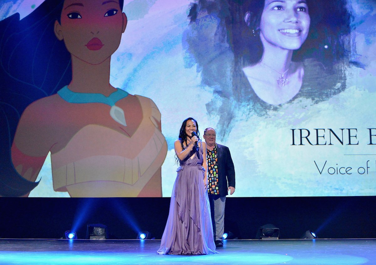 Actor Irene Bedard voiced the title character in Disney's 'Pocahontas'