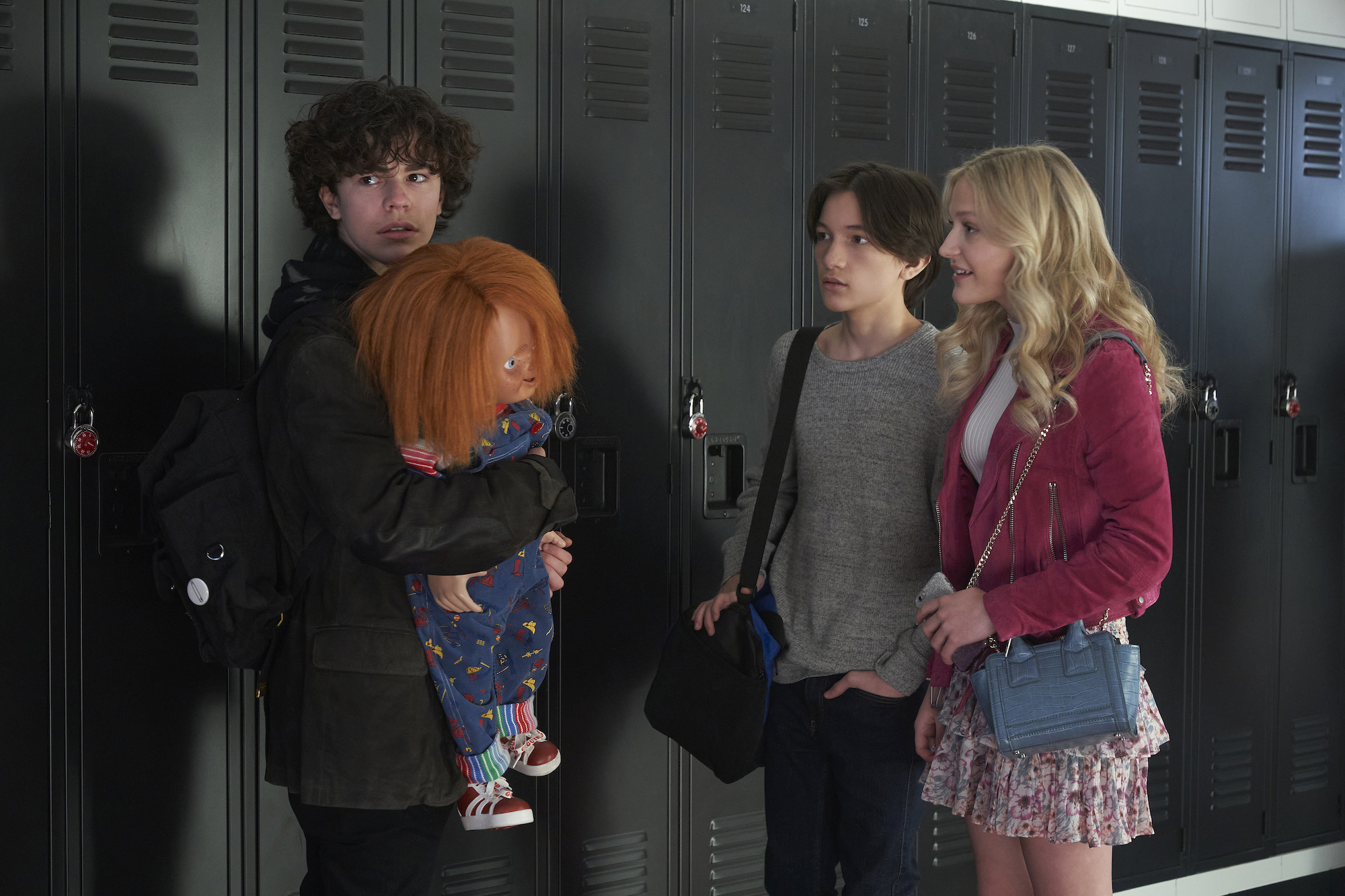 Jake brings Chucky to school