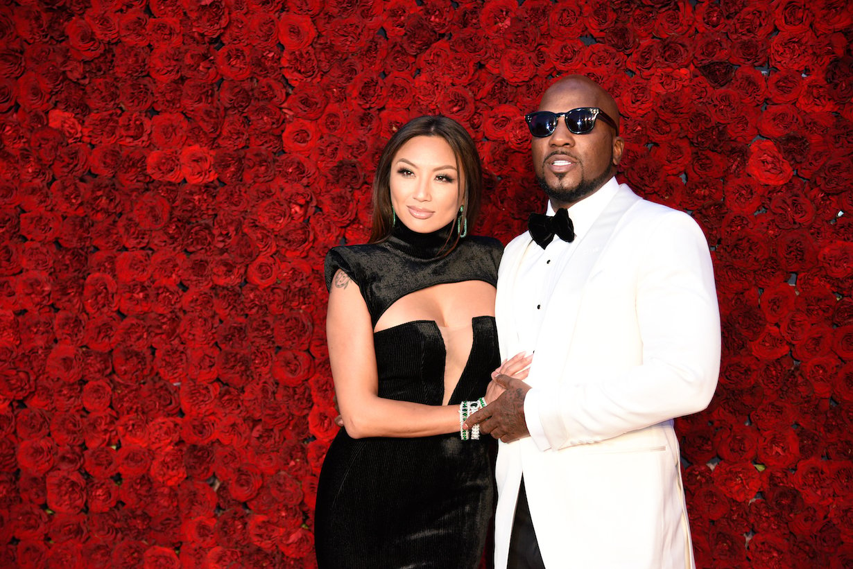 Jeannie Mai and Jeezy attend Tyler Perry Studios grand opening gala at Tyler Perry Studios