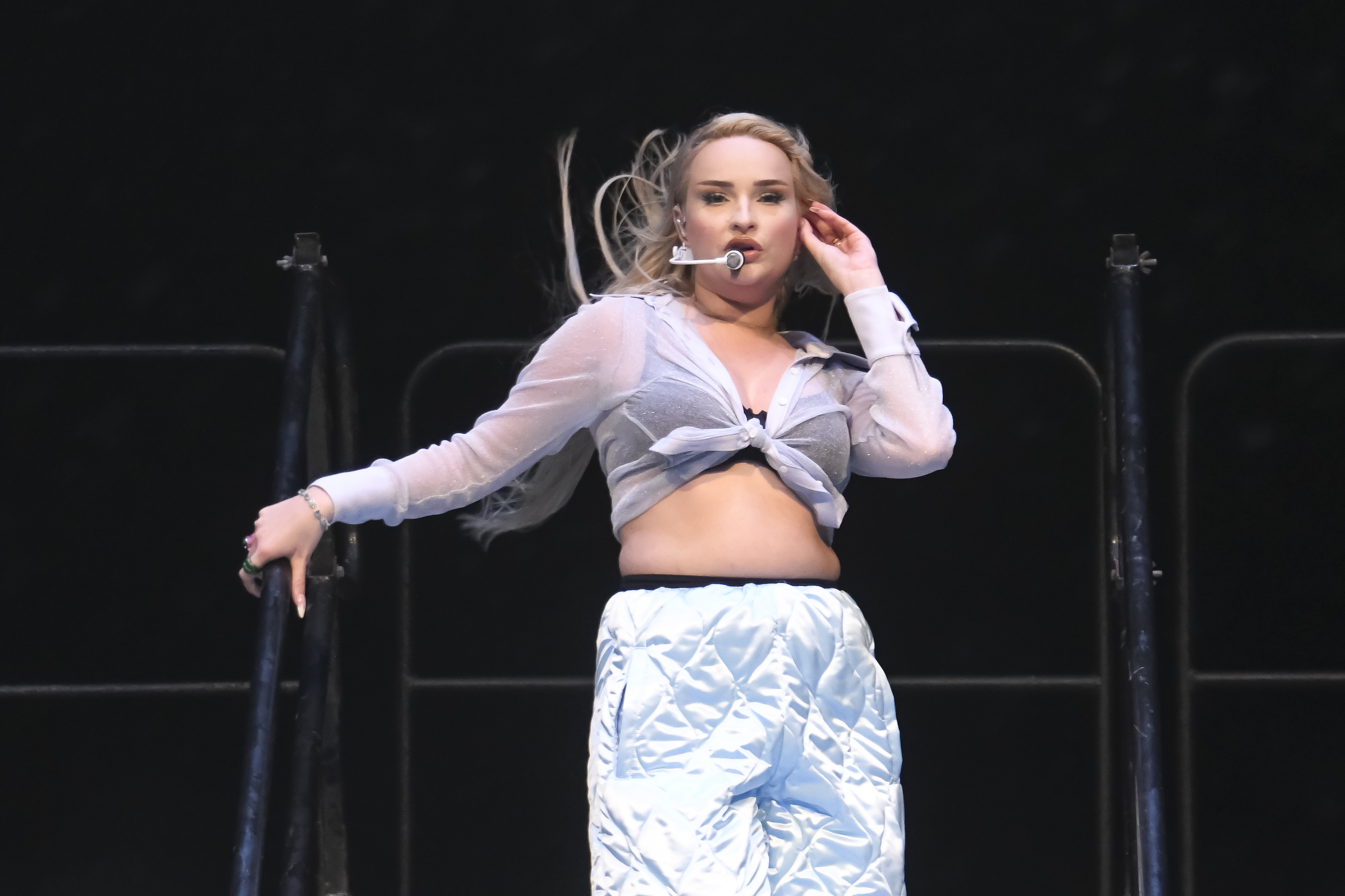 'Future Starts Now' artist, Kim Petras, performs at The Stone Pony in Asbury Park, New Jersey