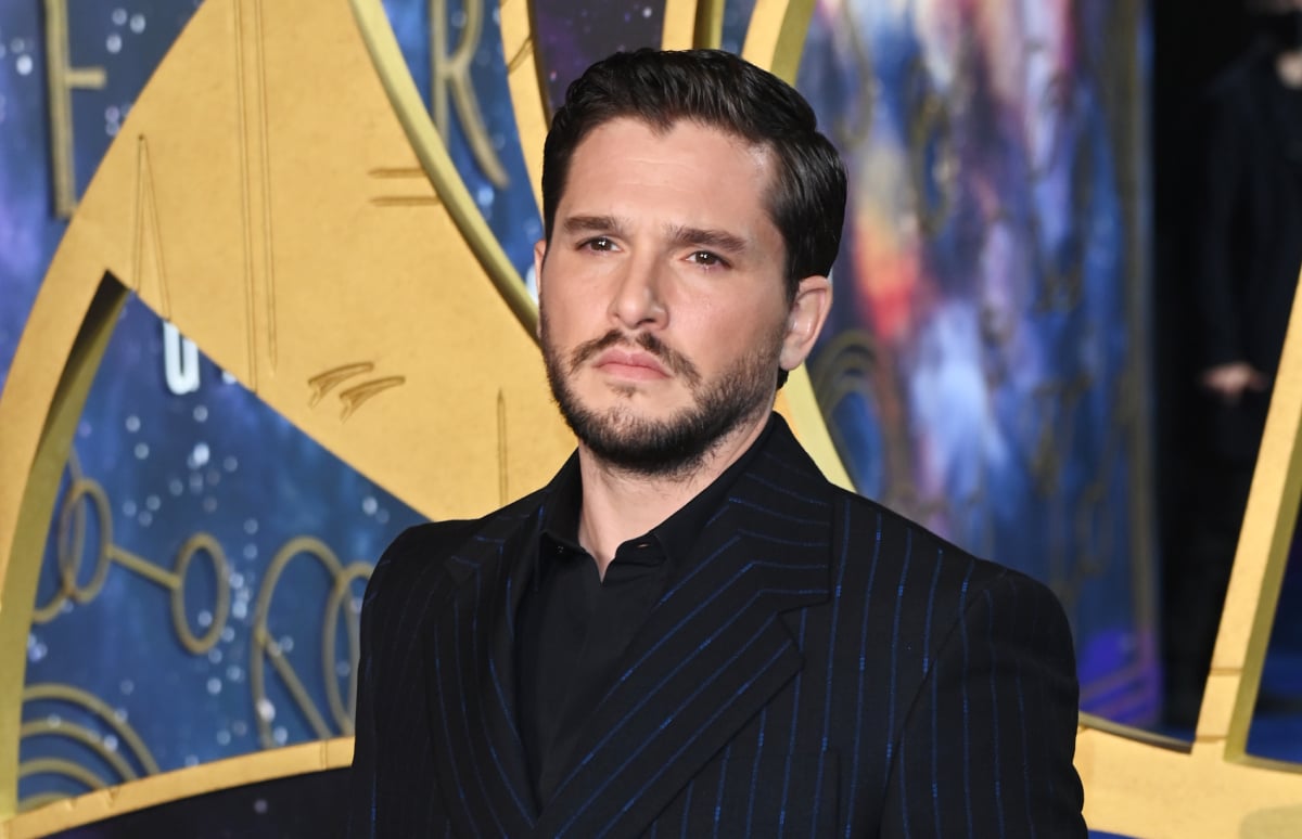 Kit Harington attends the UK Gala Screening of "The Eternals" at the BFI IMAX Waterloo on October 27, 2021 in London, England