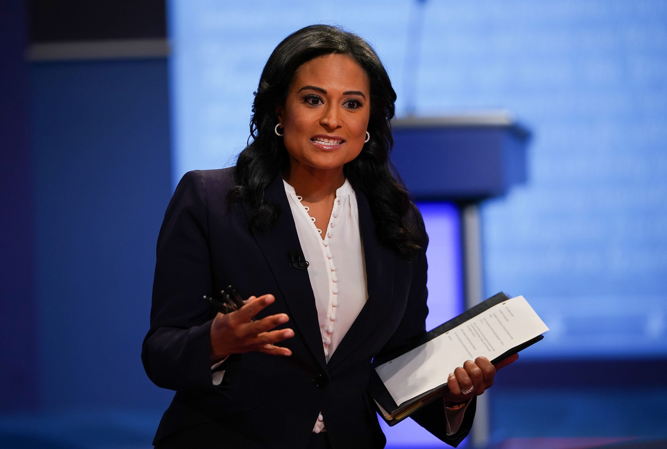 NBC News correspondent Kristen Welker