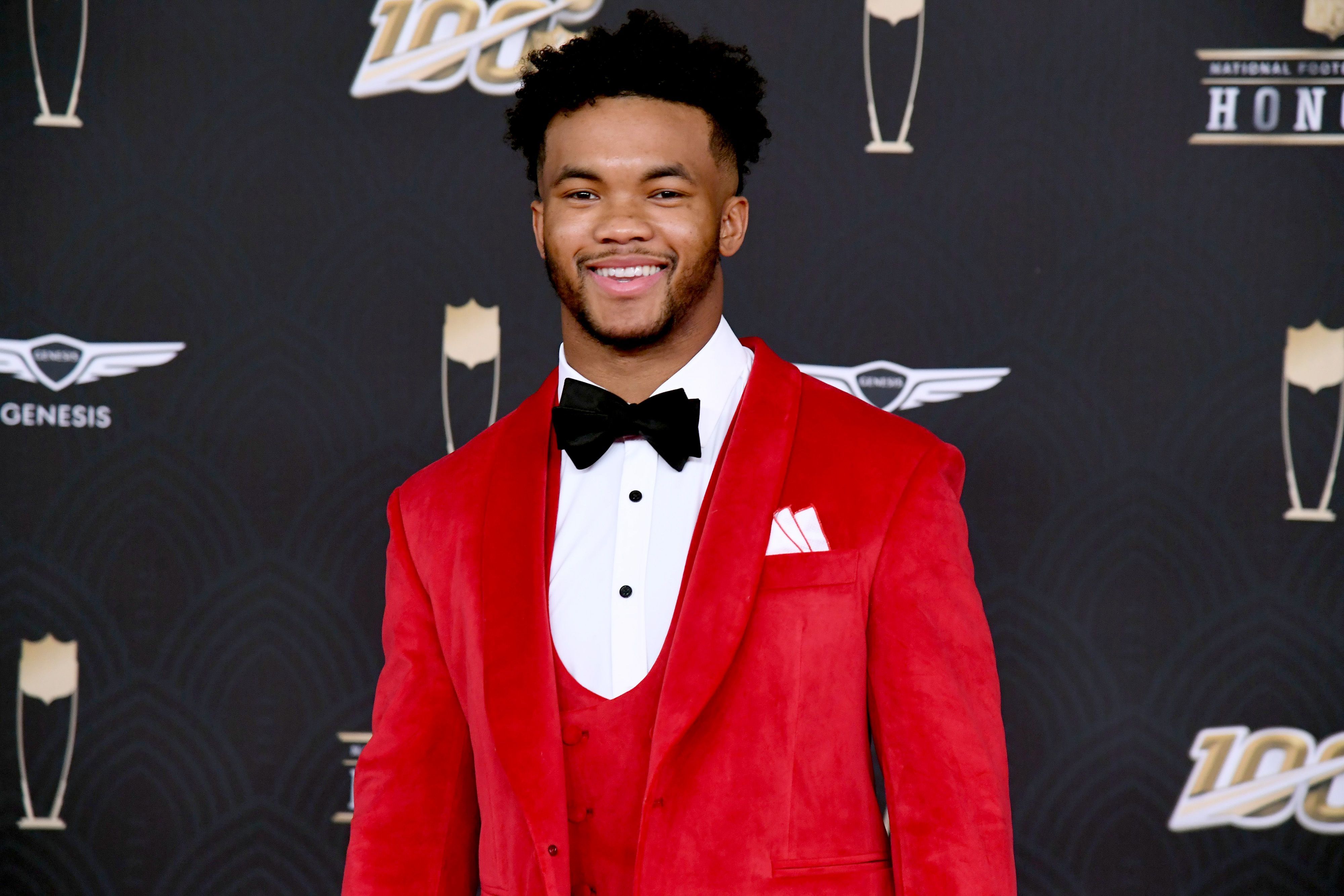 Kyler Murray attends the 9th Annual NFL Honors at Adrienne Arsht Center on February 01, 2020. Kyler Murray's girlfriend may have been at the event as his guest