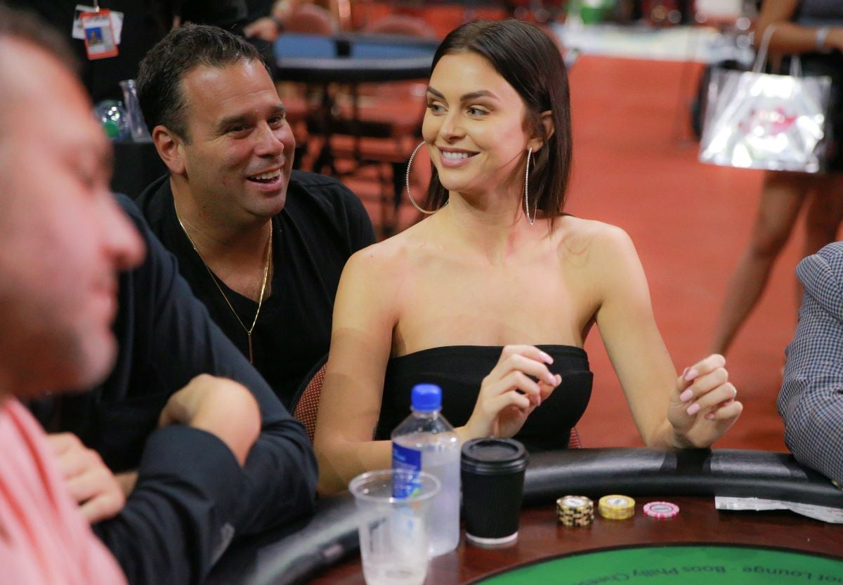 Randall Emmett and Lala Kent play poker