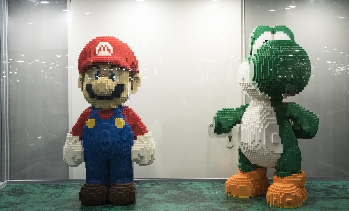 Nintendo & Lego 'Super Mario' and Yoshi Legend of Zelda Animal Crossing