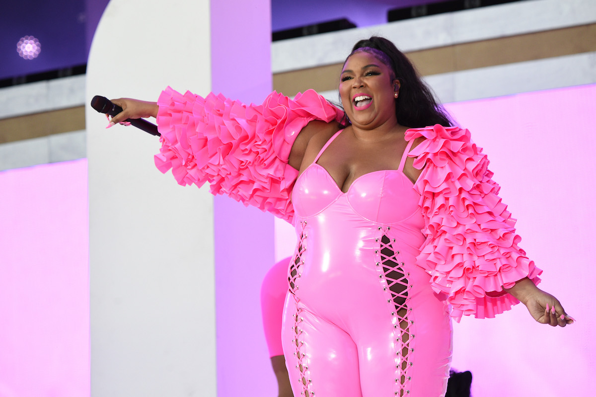 Lizzo performs onstage during Global Citizen Live on September 25, 2021, in New York City
