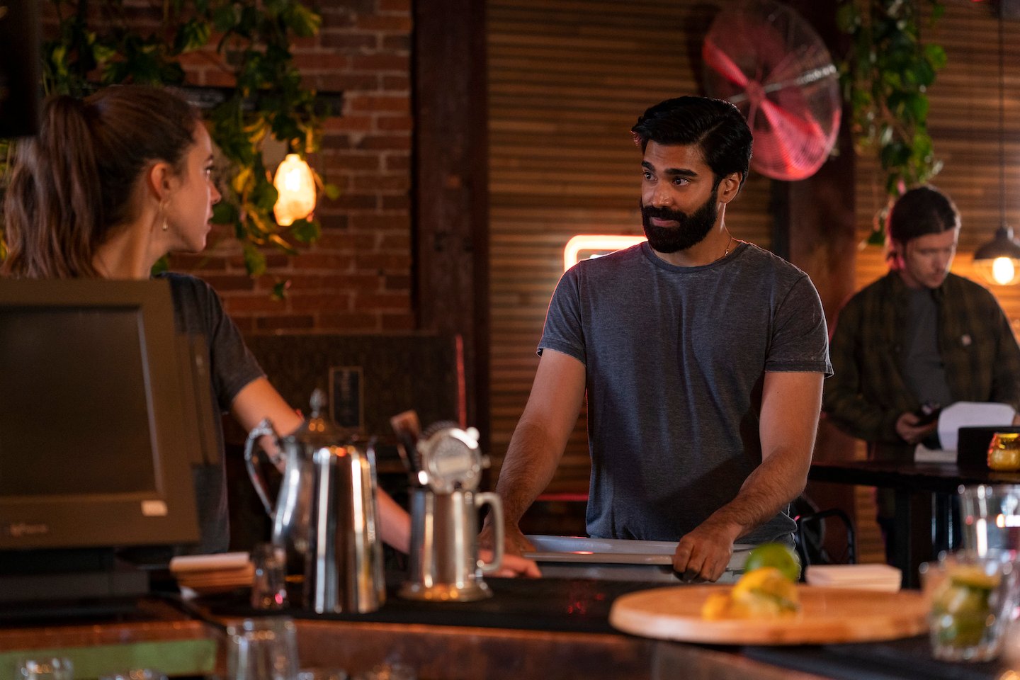 Alex and Nate from the Netflix series 'Maid.'