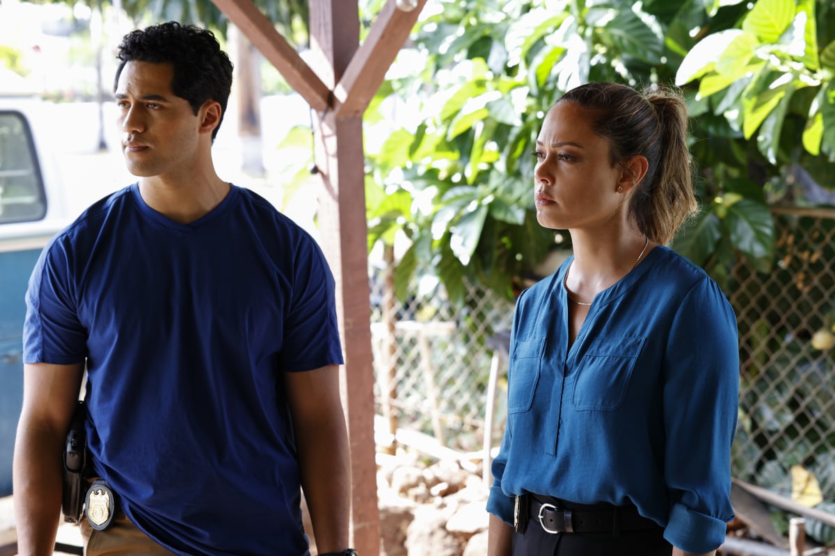‘NCIS: Hawai’i’ stars Alex Tarrant as Kai Holman, Vanessa Lachey as Special Agent in Charge Jane Tennant