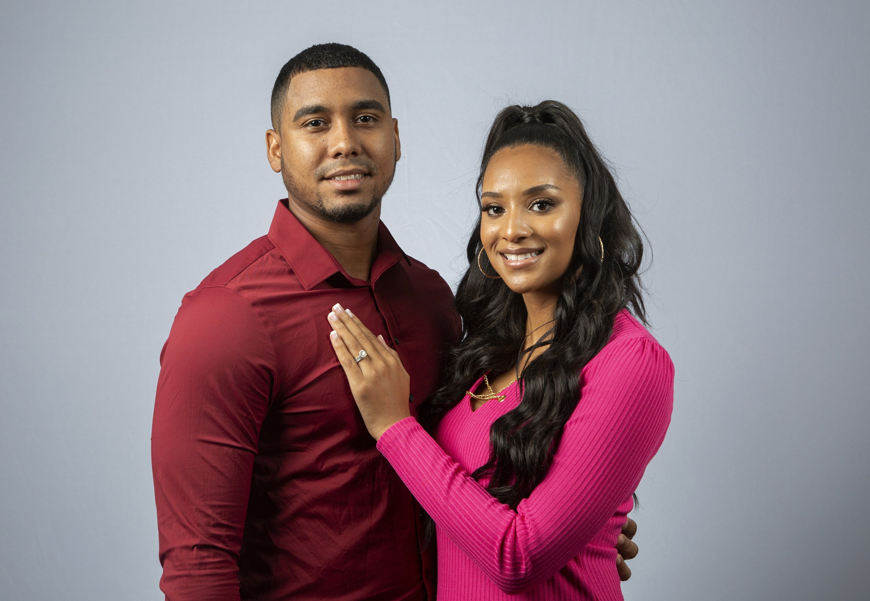 Pedro Jimeno and Chantel Everett on 'The Family Chantel'