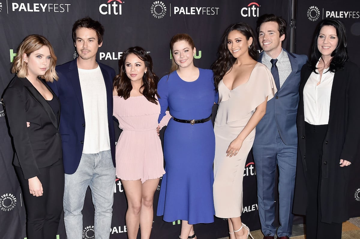 Pretty Little Liars cast at PaleyFest Los Angeles 2017 at Dolby Theatre on March 25, 2017, in Hollywood, California