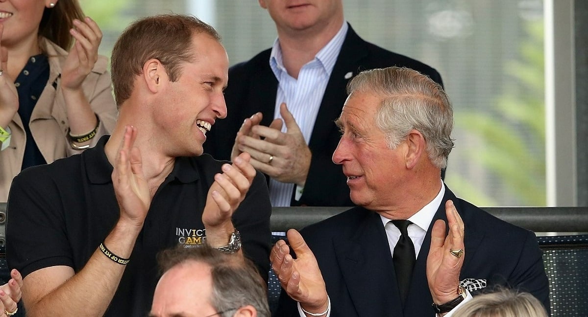 Prince William and Prince Charles in attendance at the Invictus Games