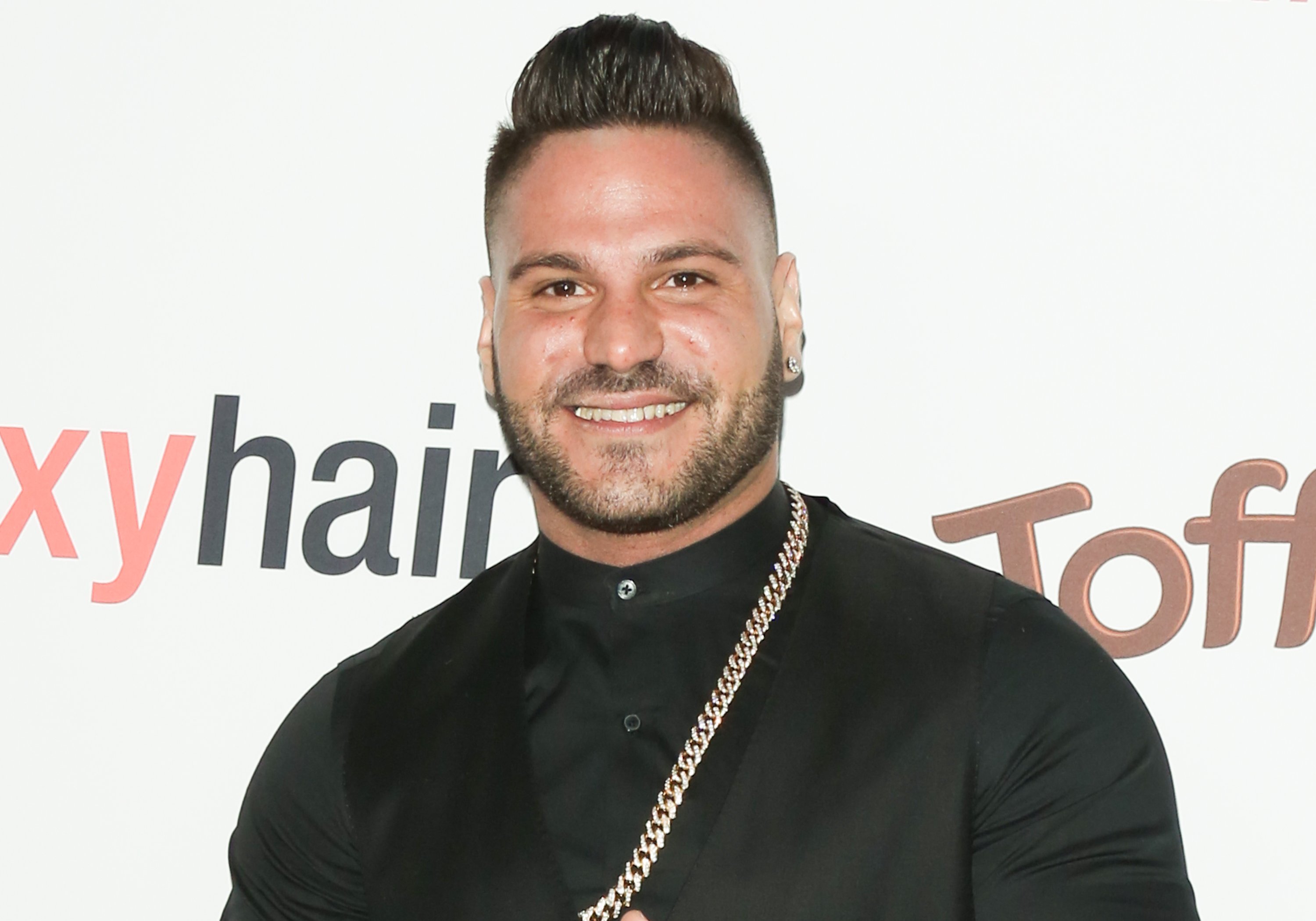 Ronnie Ortiz-Magro from 'Jersey Shore' smiles for the camera