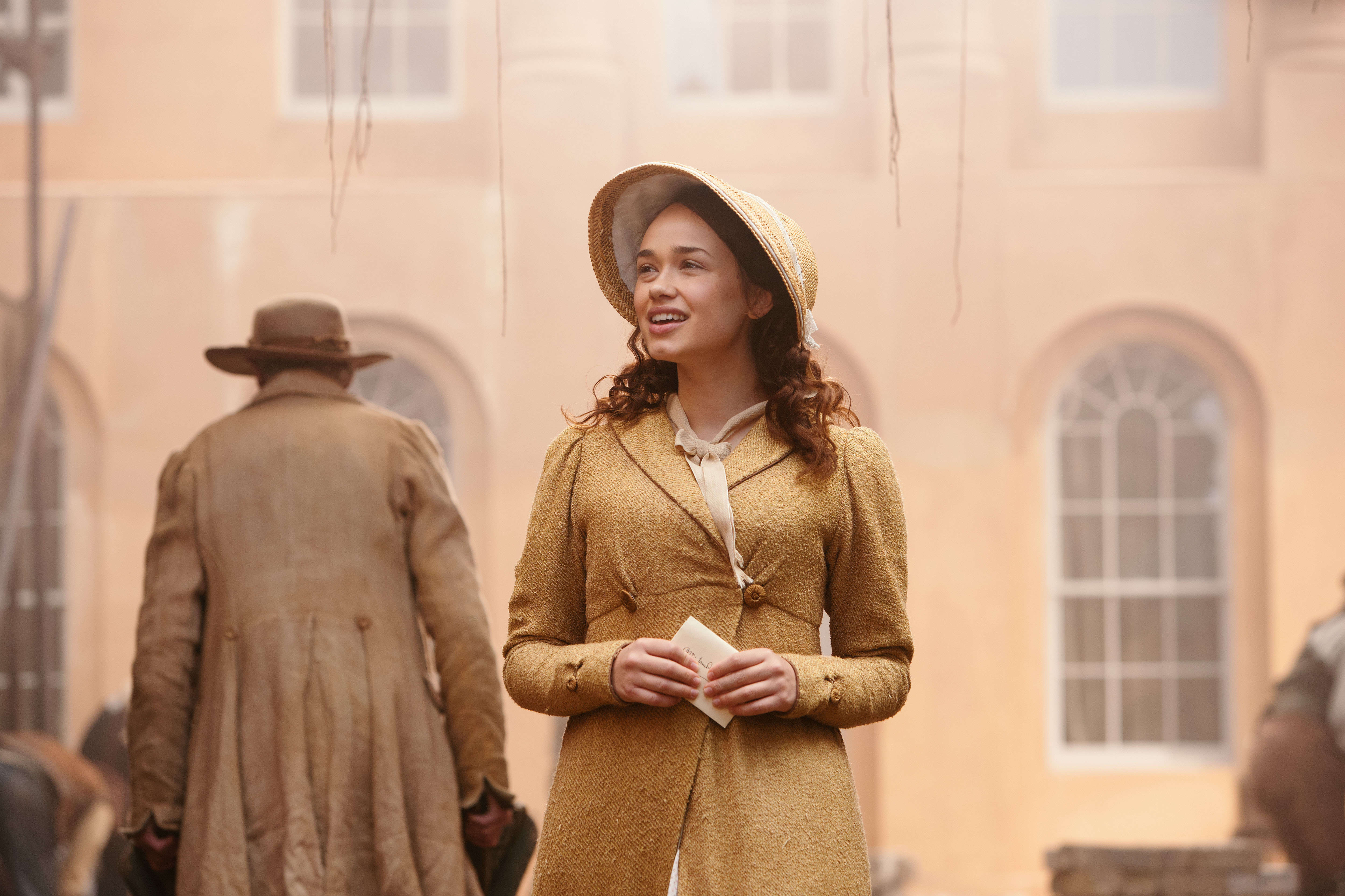 Charlotte (Rose Williams) wearing a bonnet in 'Sanditon' Season 1