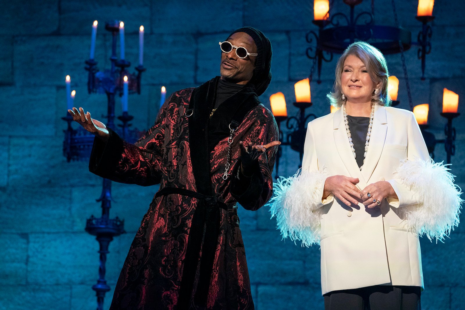 Martha Stewart Snoop Dogg Halloween party for the books