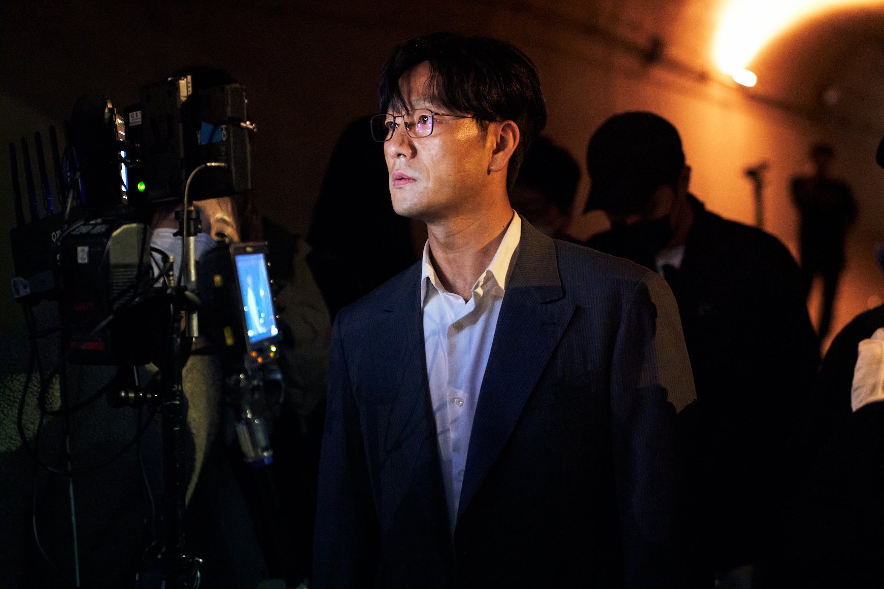 Sang-woo from the 'Squid Game' cast. Sang-woo actor Park Hae-soo mentioned the possibility of a 'Squid Game' Season 2
