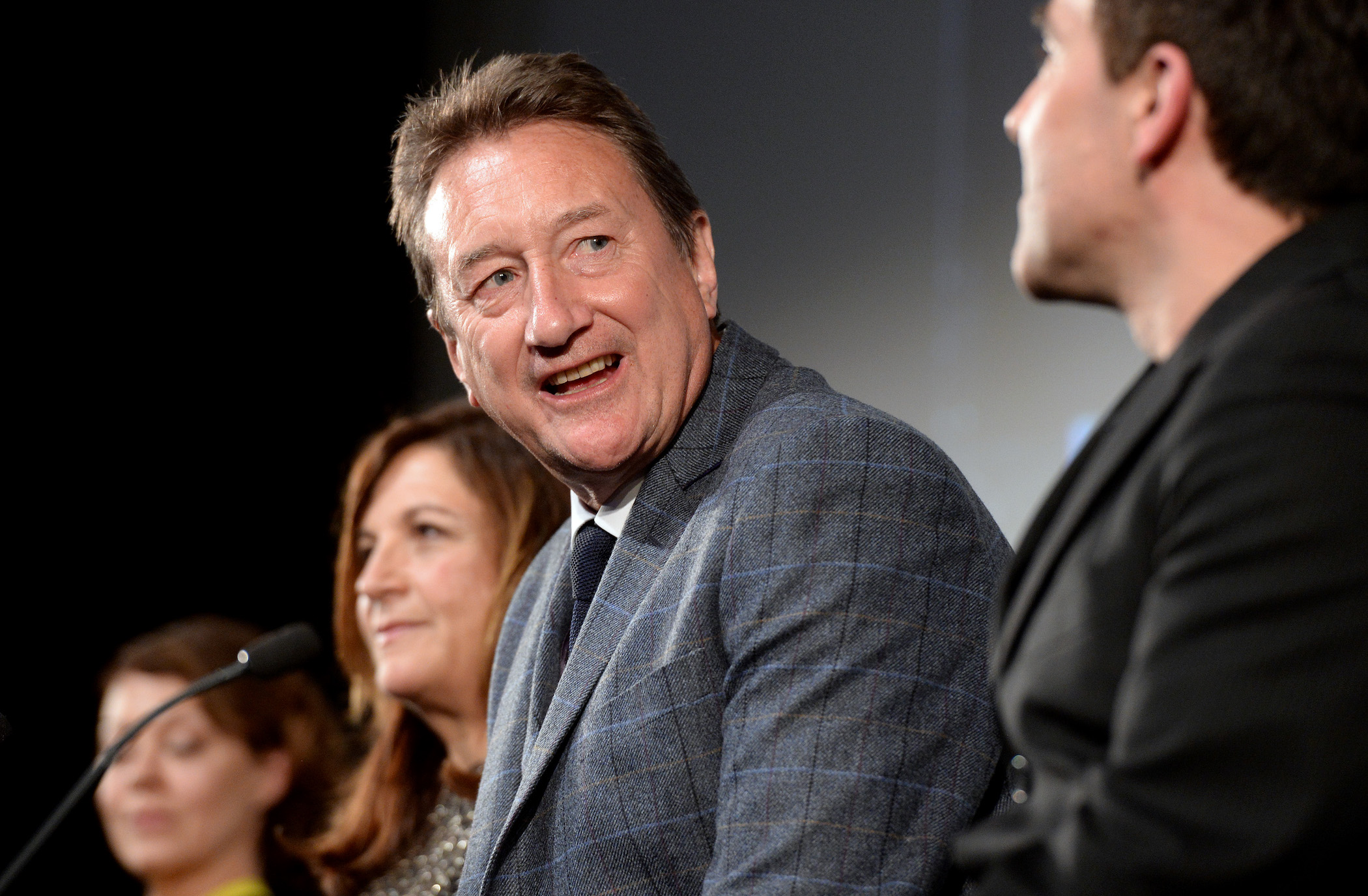 Steven Knight, show creator for 'Peaky Blinders' Season 6, smiling at an event