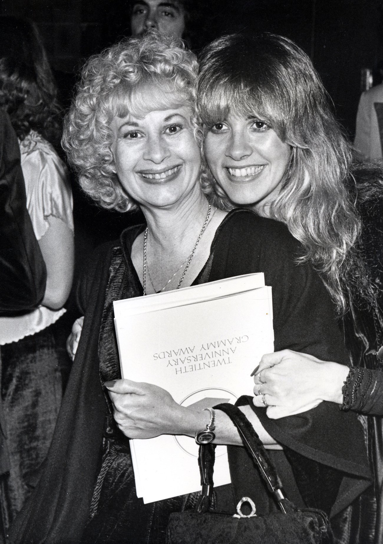 Stevie Nicks and her mother Barbara Nicks at the 1978 Grammy Awards.