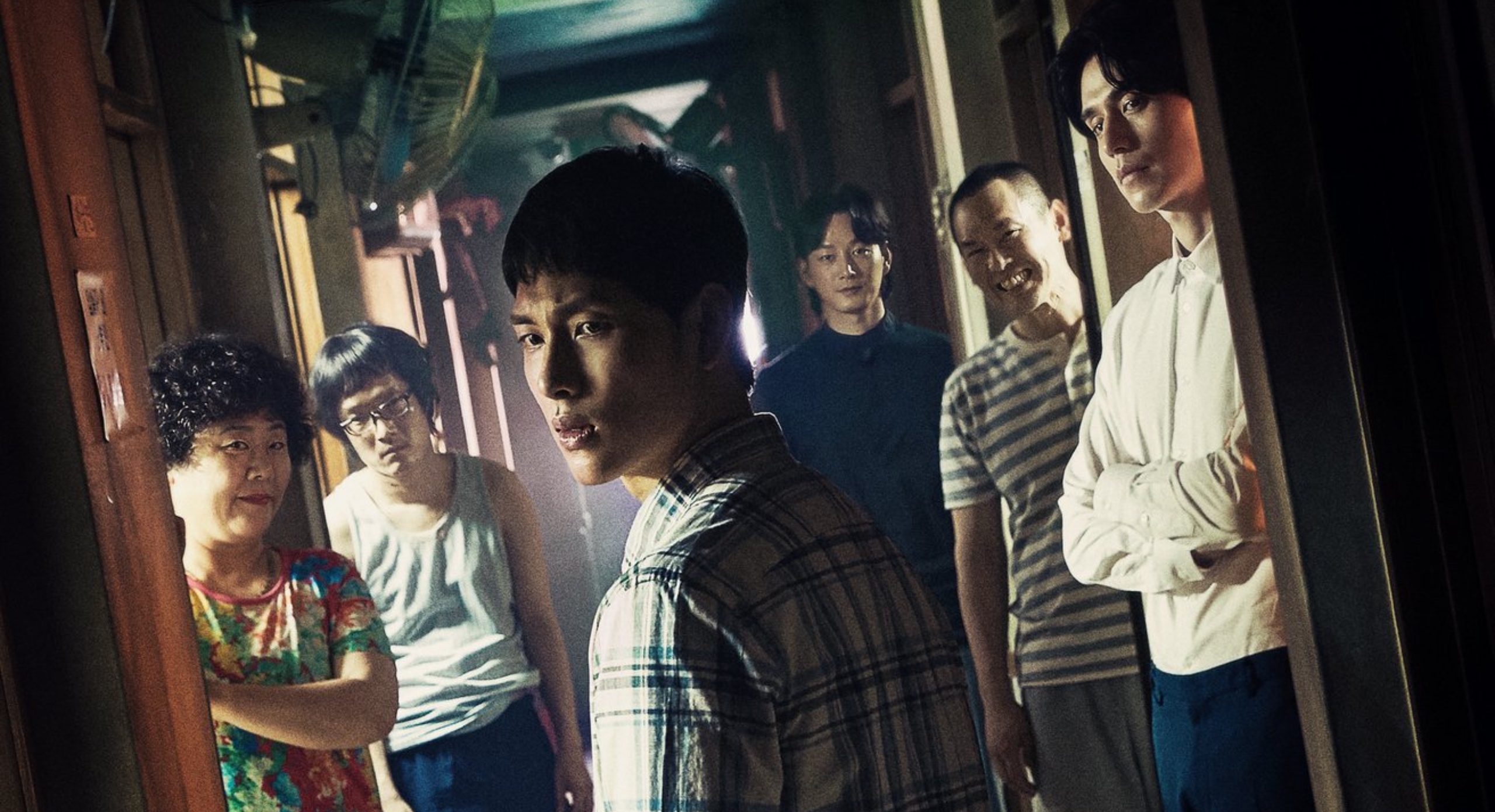 'Stranger From Hell' serial killer K-drama with main character standing in hallway
