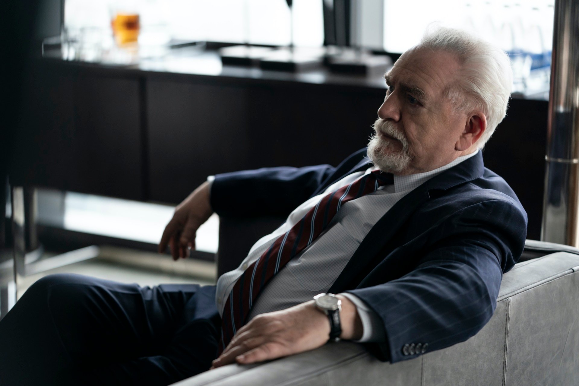 'Succession' Brian Cox portraying Logan Roy