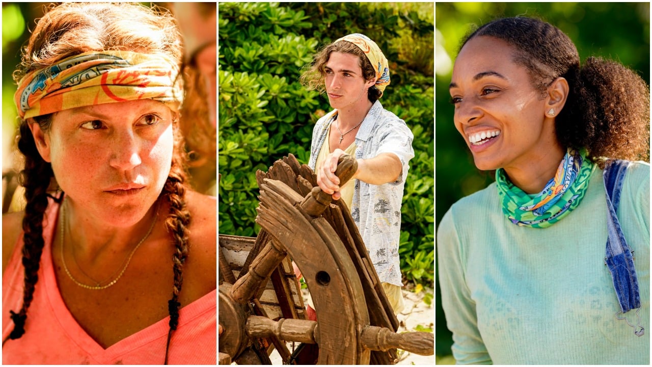Tiffany Seely, Xander Hastings, and Shantel Smith on 'Survivor 41'