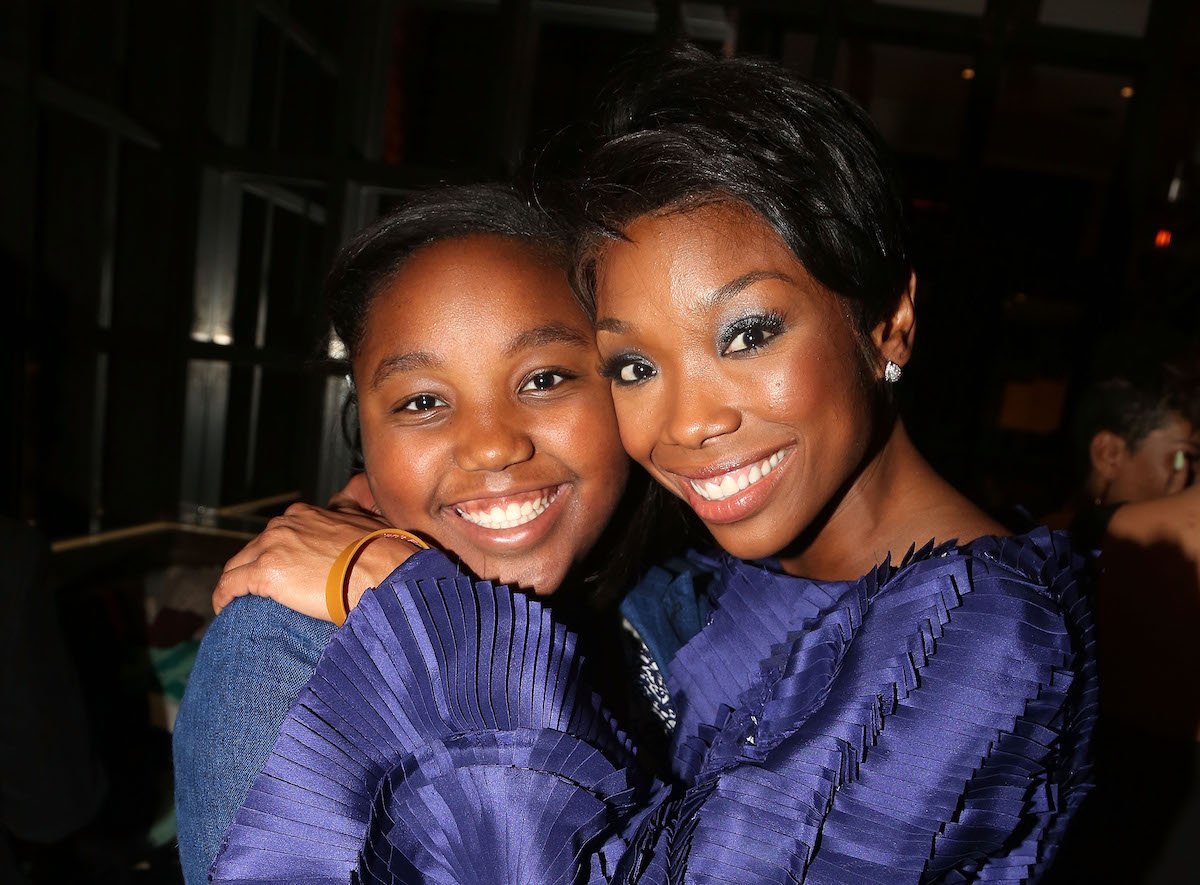 Sy'Rai Smith and Brandy