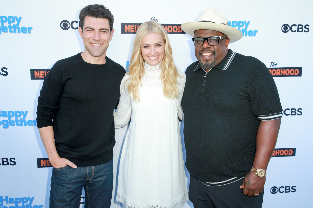 Max Greenfield, Cedric The Entertainer, Beth Behrs from 'The Neighborhood'